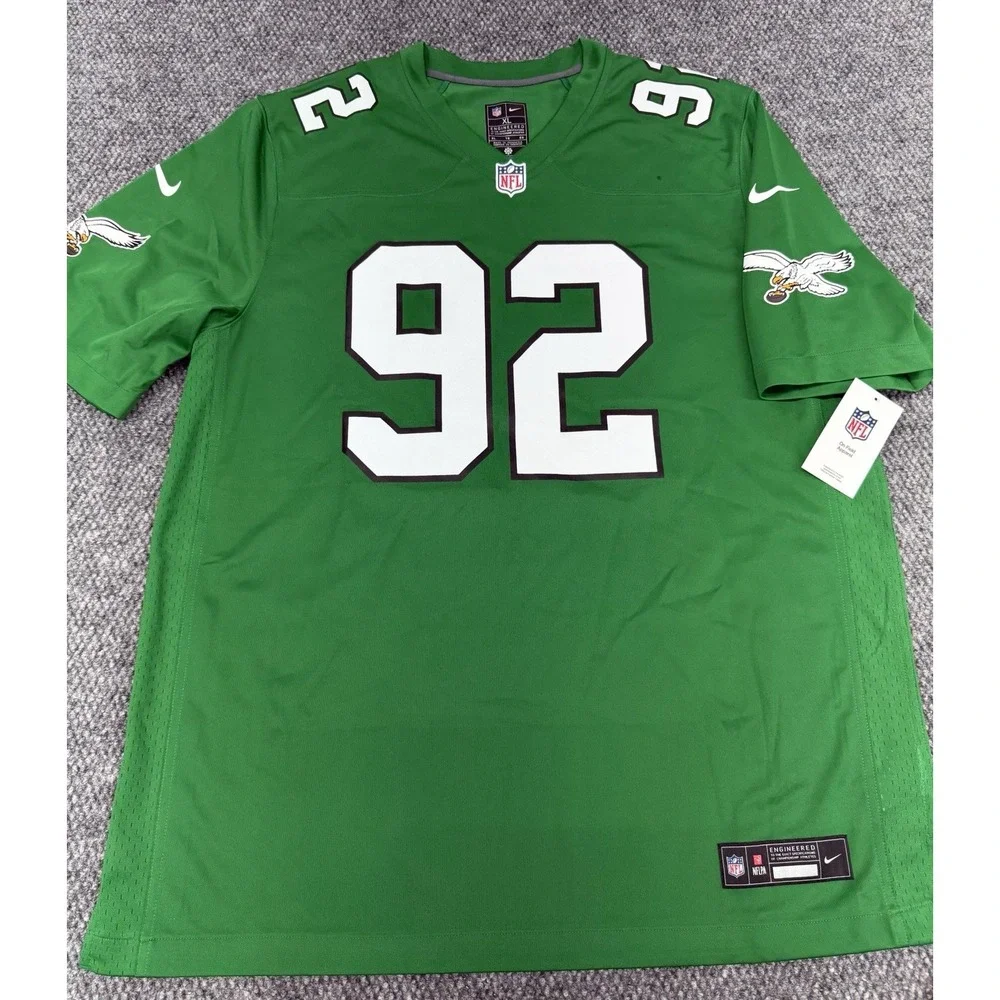 $150 Reggie White Philadelphia Eagles Nike NFL Jersey Kelly Green • Men's XL